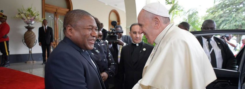 El papa Francisco en Mozambique