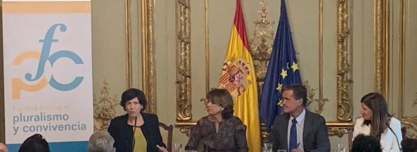 Dolores Delgado, Juan Fernando López Aguilar e Inés Mazarrasa
