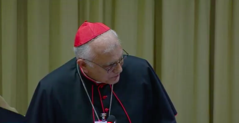 El cardenal Baltazar Porras, en la clausura del Sínodo para la Amazonía