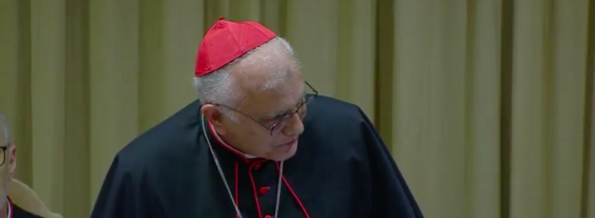 El cardenal Baltazar Porras, en la clausura del Sínodo para la Amazonía