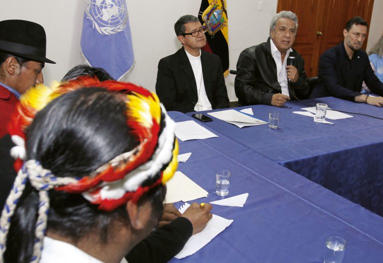 Ecuador negociaciones indígenas