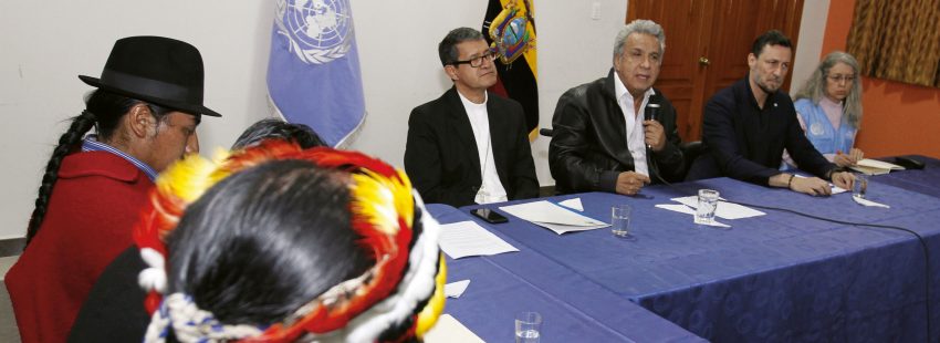 Ecuador negociaciones indígenas