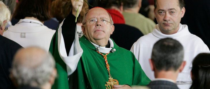 Cardenal Jean-Pierre Ricard, arzobispo emérito de Burdeos