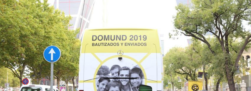 Un autobús recorrerá España anunciando el Domund