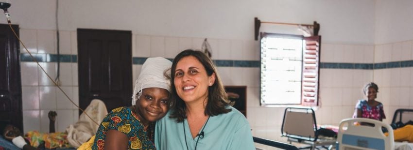 La misionera española Isabel Fernández Escobar