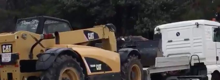 Cuenta atrás en El Valle de los Caídos: ya están las máquinas para exhumar a Franco