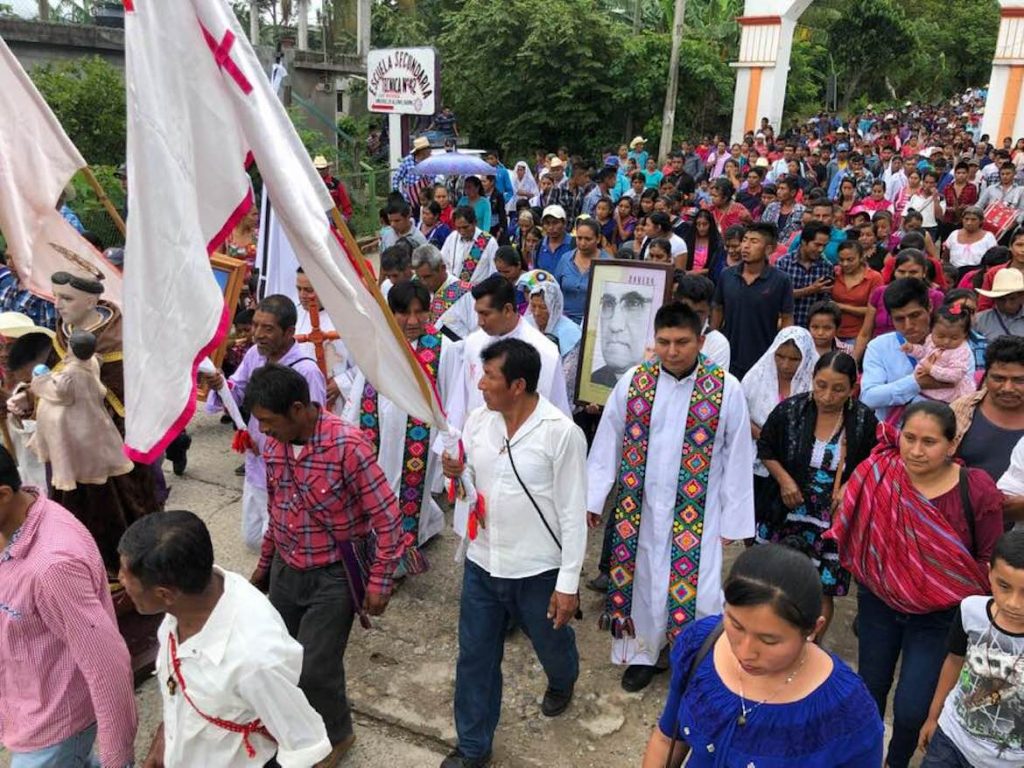 Peregrinacion Indigenas Chiapas 