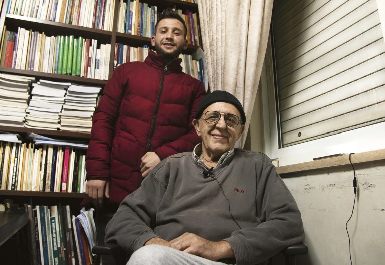 Joven palestino en proyecto SM