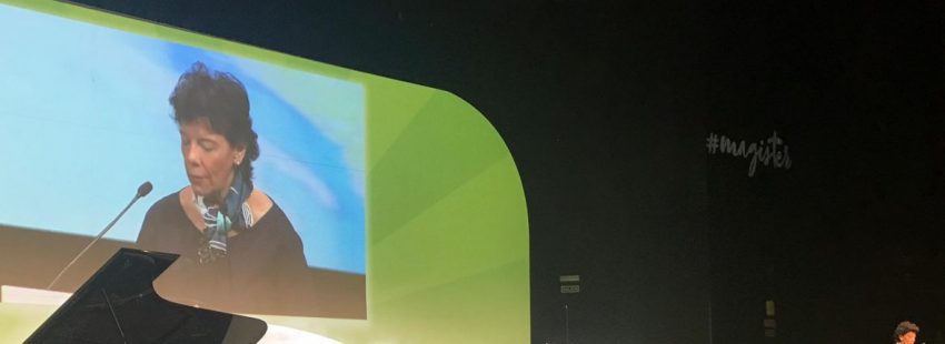 La ministra Isabel Celaá