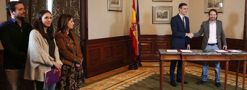 firma-preacuerdo-gobierno-coalicion-psoe-unidas-podemos 12 noviembre 2019