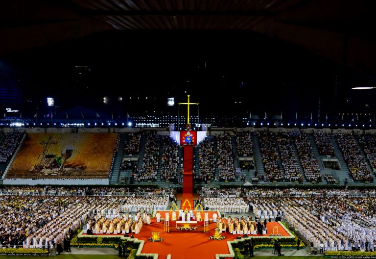 Misa del papa Francisco en Tailandia