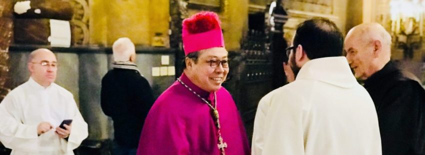 El primer acto oficial del nuncio en España: “Gracias por el trabajo que realizan por cuidar la