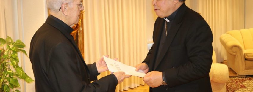 Bernardito Auza comienza oficialmente su misión: “Espero trabajar bien en la Iglesia de