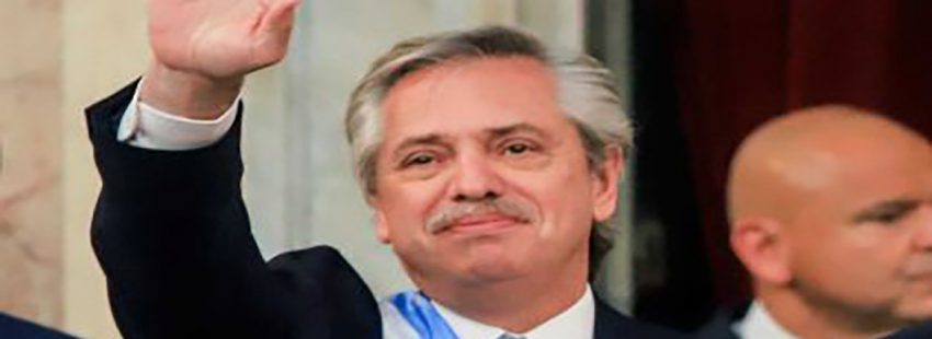 El Papa, presente en el discurso del nuevo presidente de la Argentina