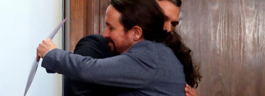 Pedro Sánchez y Pablo Iglesias