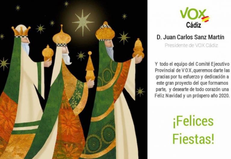 Y así Vox robó la Navidad: el partido de Santiago Abascal blanquea a Baltasar en su “boceto”