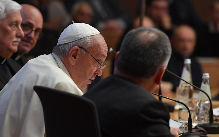 Francisco en la presentación de los ‘Escritos’ del padre Fiorito: “Era el maestro del