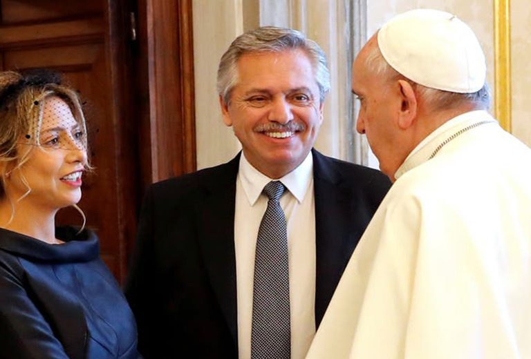 El Papa Francisco recibió la visita del presidente argentino