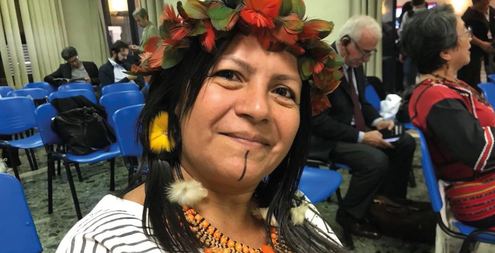 Participante en el Sínodo de la Amazonía, representante del grupo étnico sateré mawé (Brasil)