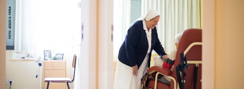 Religiosas que cuidan de sus hermanas