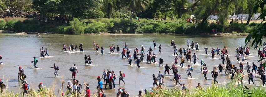 La Iglesia está alerta ante un posible ingreso de la caravana migrante a México