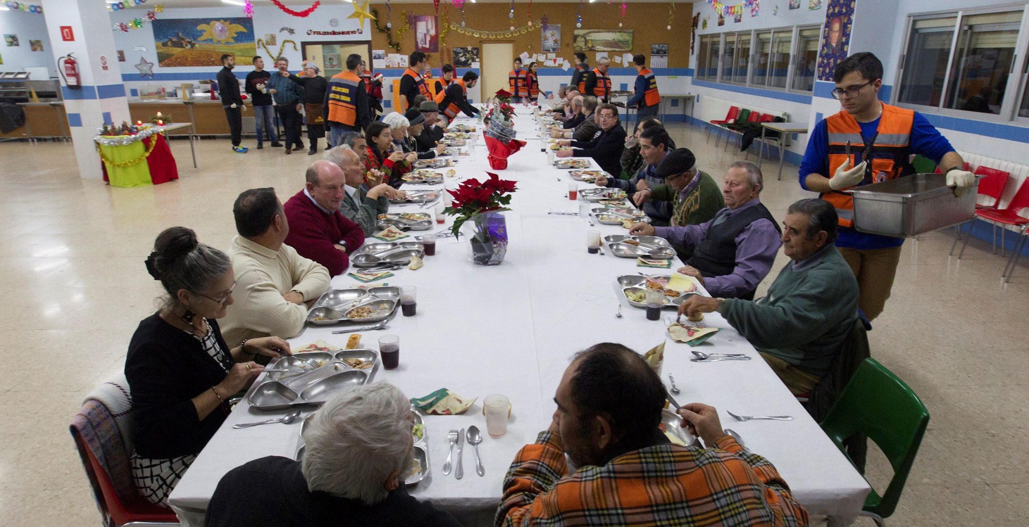 Comedor social en Zamora