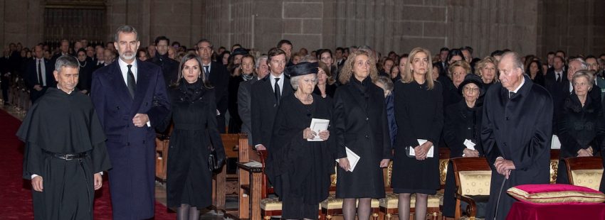 Juan del Río en el funeral de Pilar de Borbón: “Ella es un testimonio de entrega y amor a