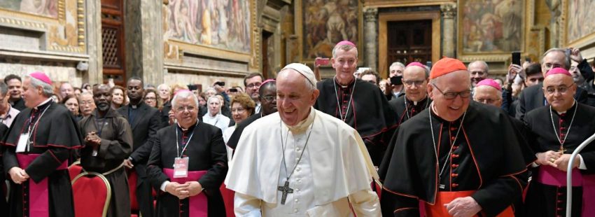 El papa Francisco, en audiencia con los participantes del Congreso de Pastoral para los Ancianos