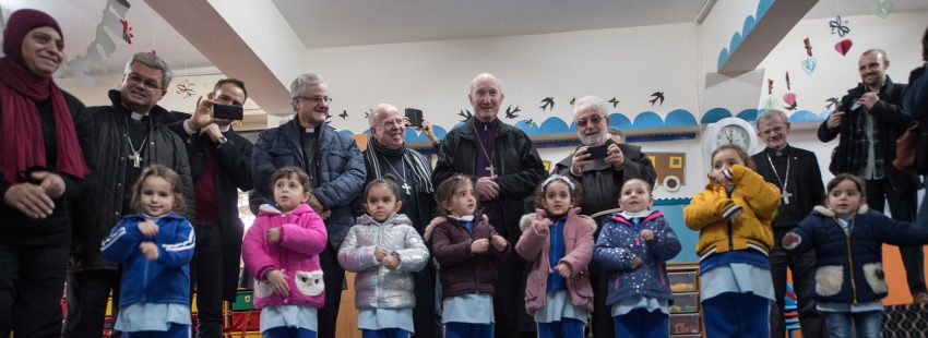 Joan-Enric Vives, arzobispo de Urgell y copríncipe de Andorra, en Tierra Santa