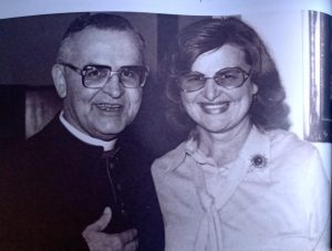 Zilda y su hermano el cardenal Paulo Evaristo
