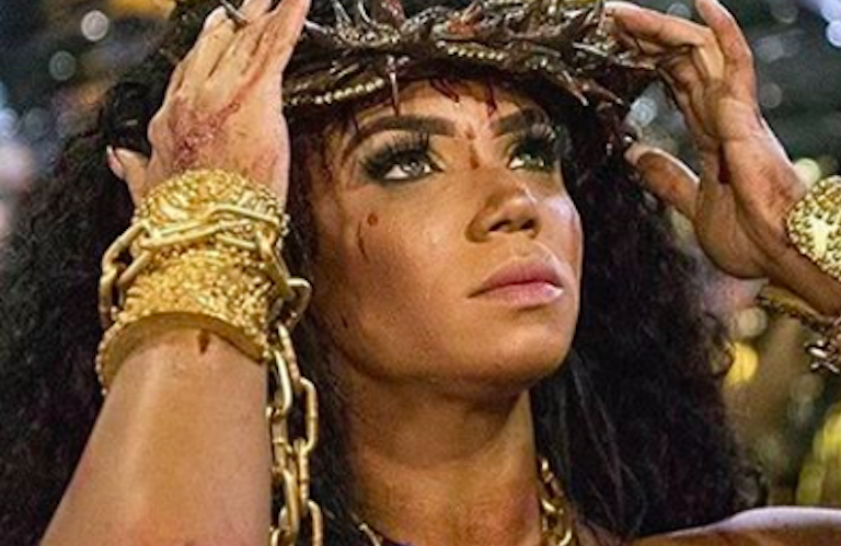 La polémica del carnaval de Río de Janeiro: un Jesucristo con “rostro negro, sangre de indio y