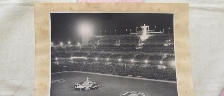 Pío XII en el Bernabéu