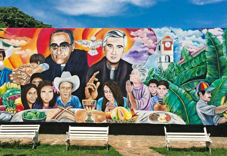 Mural de Romero y Rutilio