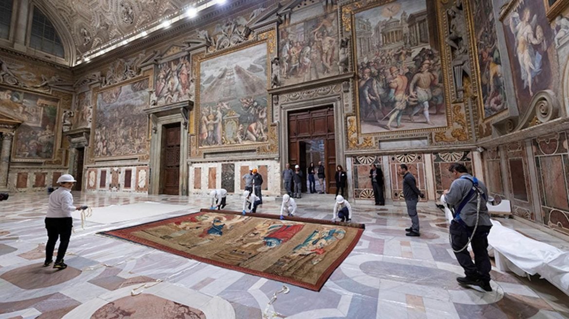 Get El Juicio Final (Capilla Sixtina) Finalización Background