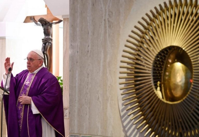 El encargo del Papa contra el coronavirus: “Seamos cercanos aunque no podamos físicamente”