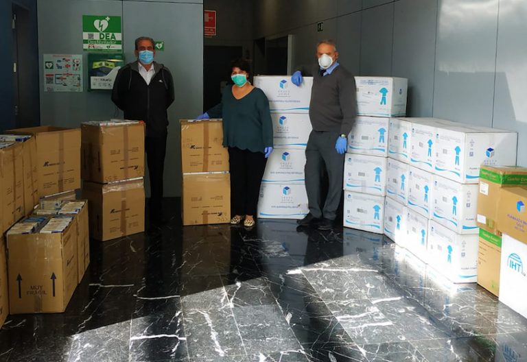 CEU San Pablo dona su material de protección sanitaria a hospitales ante la crisis del coronavirus