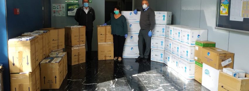 CEU San Pablo dona su material de protección sanitaria a hospitales ante la crisis del coronavirus