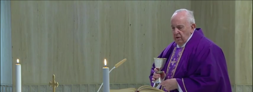 El Papa pide “valentía” a los sacerdotes para acompañar a enfermos y personal sanitario