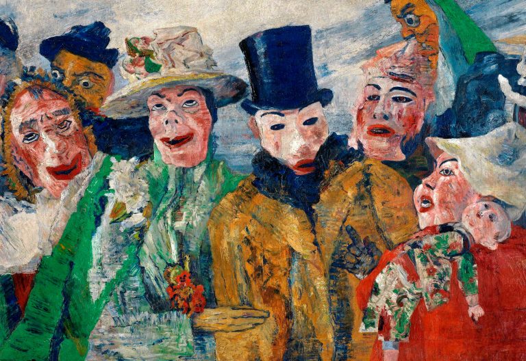 La intriga, de James Ensor