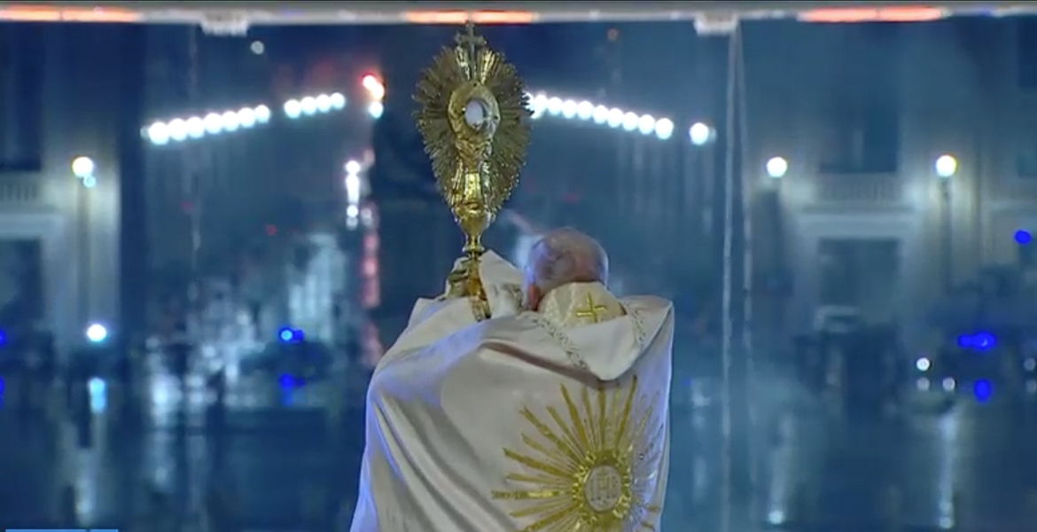 Bendicion Urbi Et Orbi Plaza Vacia