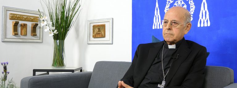 El cardenal Blázquez sobre el viaje del Papa: “No vayamos a atosigarle, no vaya a pensar que los