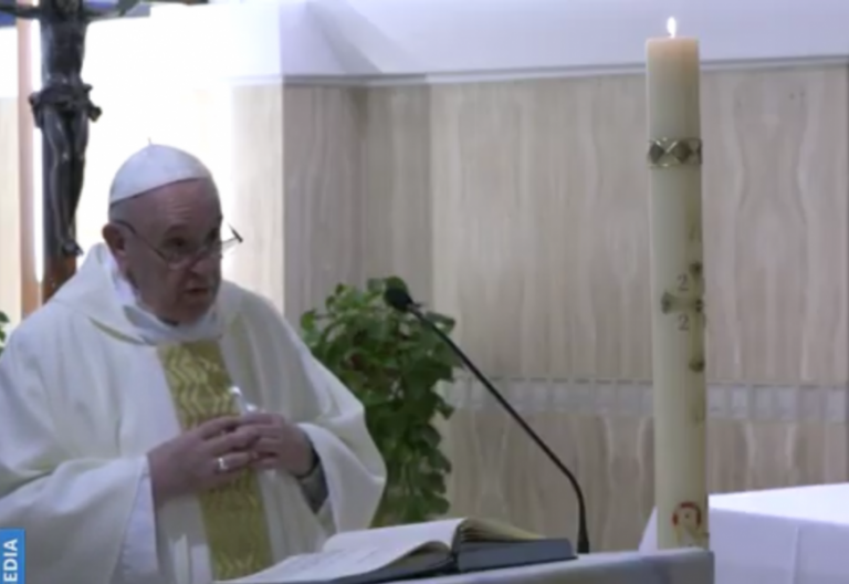 La autocrítica del Papa: “La historia de la Iglesia está llena de infidelidad y egoísmo”