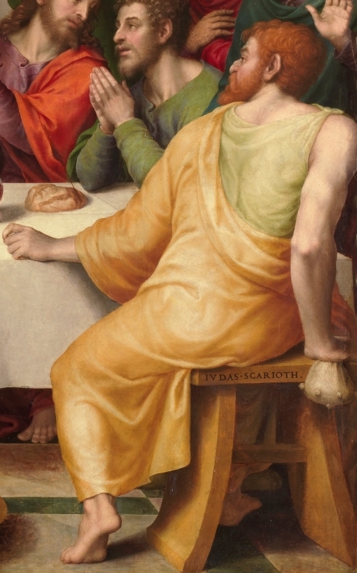 La Última Cena Juan De Juanes TRAICIÓN DE JUDÁS