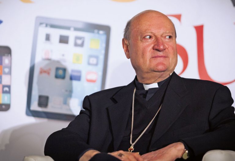 Cardenal Gianfranco Ravasi, presidente del Consejo Pontificio de la Cultura