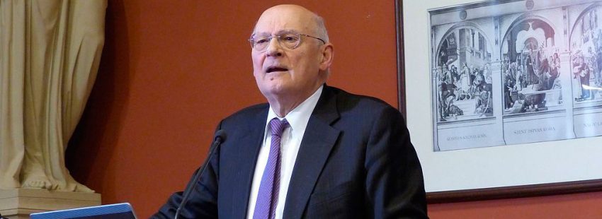 Stefano Zamagni, presidente de la Pontificia Academia para las Ciencias Sociales