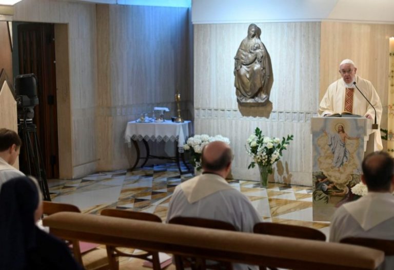 El Papa llama a “la unidad de Europa” para hacer frente al coronavirus