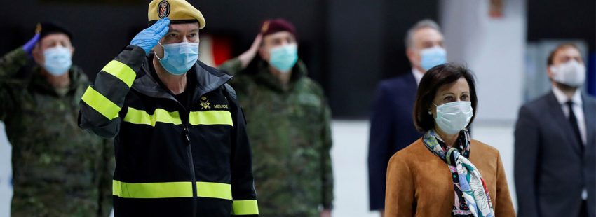 Margarita Robles ante el fallecimiento por coronavirus de Juan del Río: “Todos le queríamos