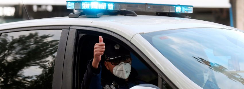 policía coronavirus