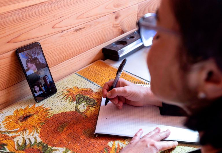 converaciones con móvil, videollamada