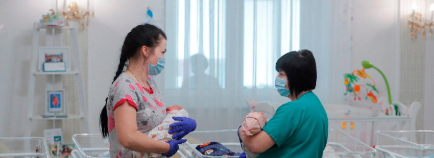 Hospital en Ucrania. Gestación subrogada